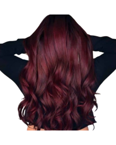 hair coloring PURPLE RED fashion hair color