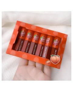 6pcs pigmented long lasting lip cream